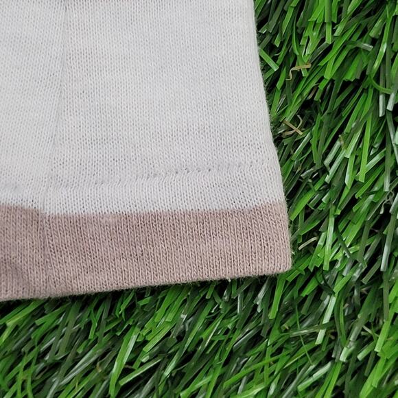 Vintage 70s California Styles Stripes Polo Shirt XS/S Purpleish Brown White USA - Picture 4 of 13